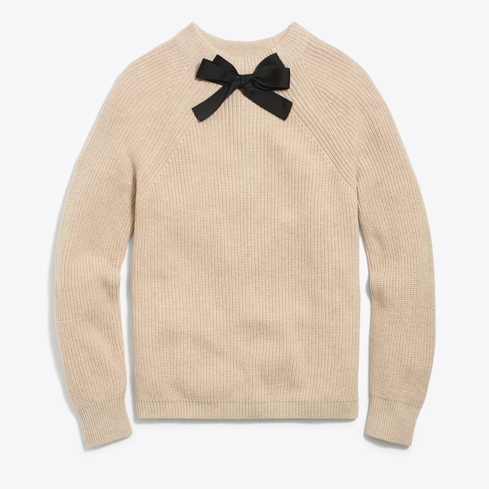 Excellent Condition J. Crew Bow Neck Sweater - Picture 2 of 4